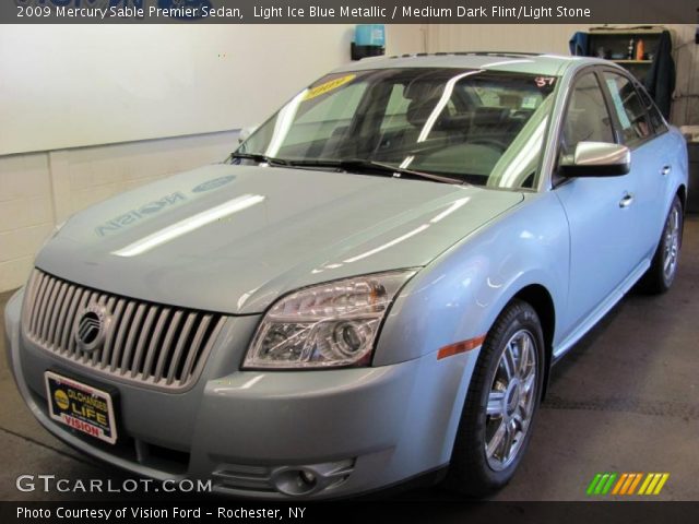 2009 Mercury Sable Premier Sedan in Light Ice Blue Metallic