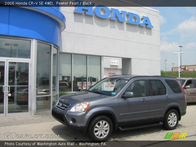 2006 Honda CR-V SE 4WD in Pewter Pearl