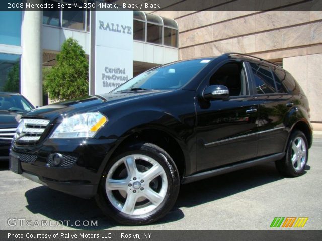 2008 Mercedes-Benz ML 350 4Matic in Black