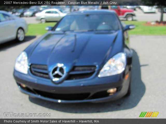 2007 Mercedes-Benz SLK 280 Roadster in Caspian Blue Metallic