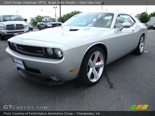 2009 Dodge Challenger SRT8 in Bright Silver Metallic
