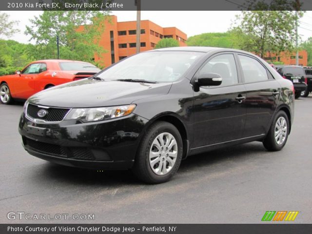 2010 Kia Forte EX in Ebony Black
