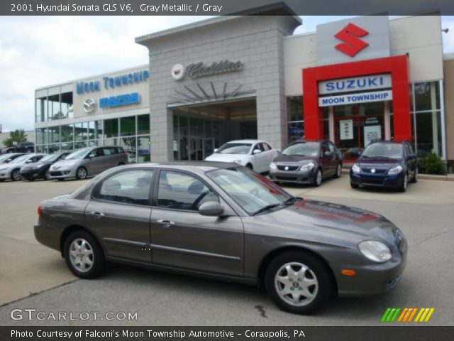 2001 Hyundai Sonata GLS V6 in Gray Metallic