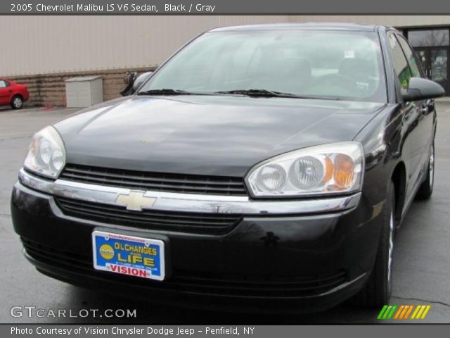 2005 Chevrolet Malibu LS V6 Sedan in Black