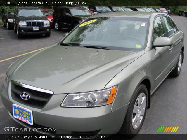 2008 Hyundai Sonata GLS in Golden Beige