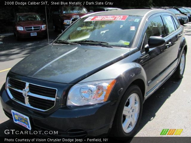 2008 Dodge Caliber SXT in Steel Blue Metallic