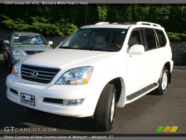 2007 Lexus GX 470 in Blizzard White Pearl