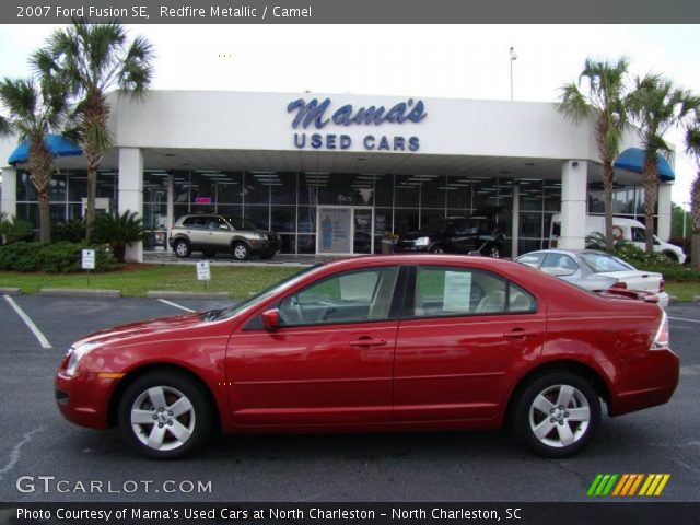 2007 Ford Fusion SE in Redfire Metallic