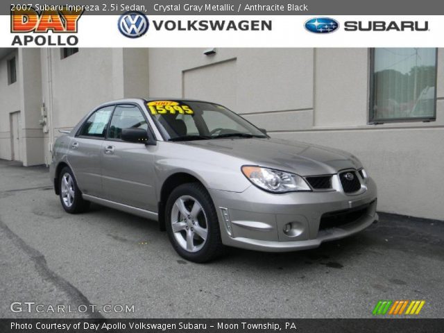 2007 Subaru Impreza 2.5i Sedan in Crystal Gray Metallic