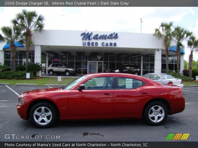 2009 Dodge Charger SE in Inferno Red Crystal Pearl