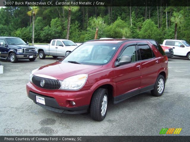 2007 Buick Rendezvous CX in Cardinal Red Metallic