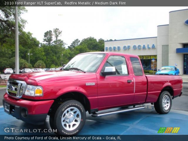 2010 Ford Ranger XLT SuperCab in Redfire Metallic