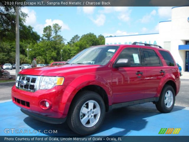 2010 Ford Escape XLT in Sangria Red Metallic