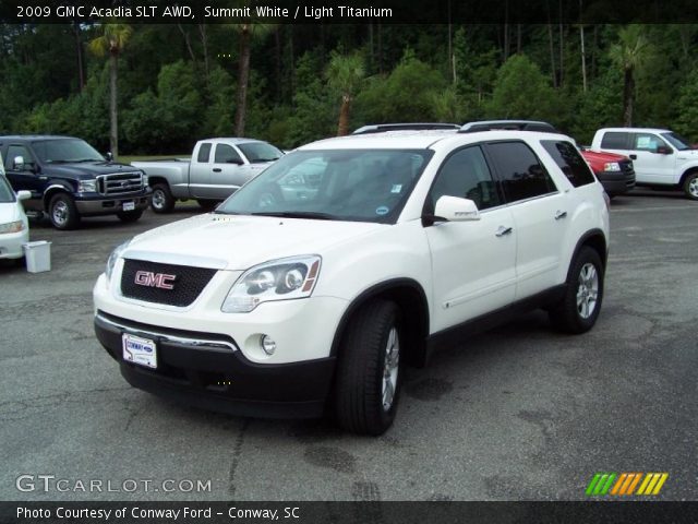 2009 GMC Acadia SLT AWD in Summit White