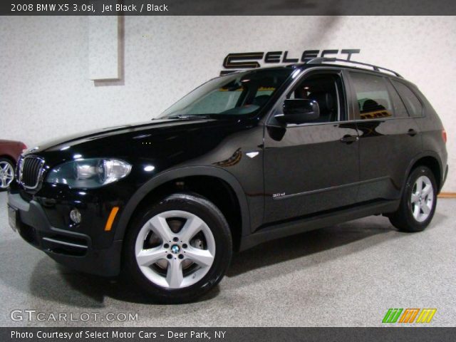 2008 BMW X5 3.0si in Jet Black