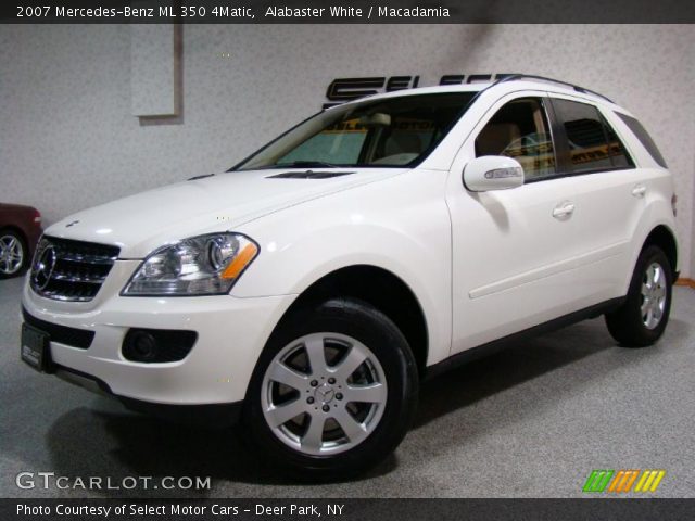 2007 Mercedes-Benz ML 350 4Matic in Alabaster White