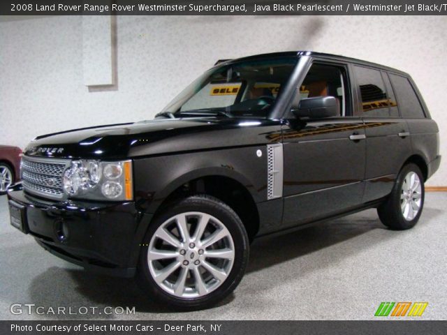 2008 Land Rover Range Rover Westminster Supercharged in Java Black Pearlescent