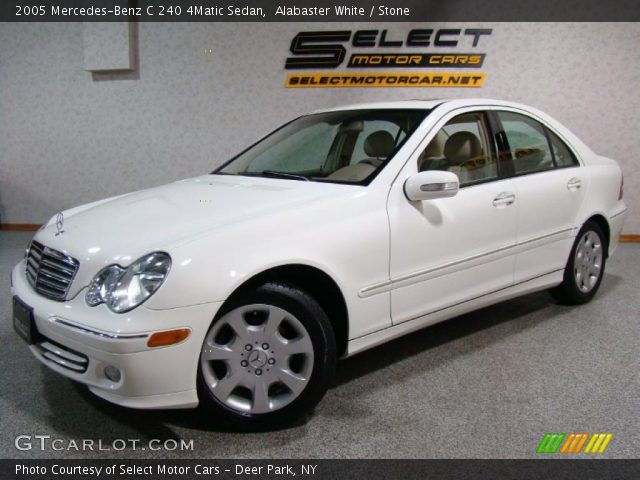 2005 Mercedes-Benz C 240 4Matic Sedan in Alabaster White