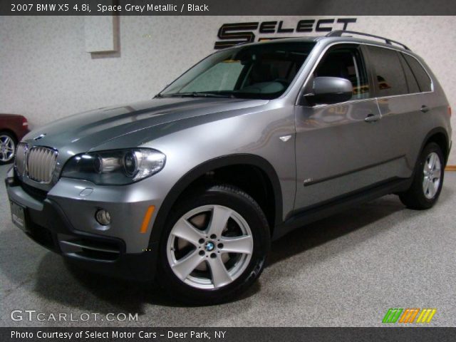 2007 BMW X5 4.8i in Space Grey Metallic