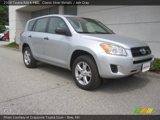 2009 Toyota RAV4 4WD in Classic Silver Metallic