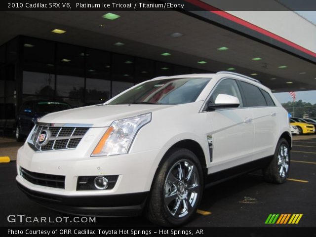 2010 Cadillac SRX V6 in Platinum Ice Tricoat