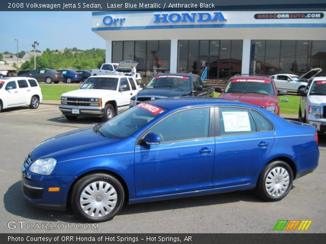 2008 Volkswagen Jetta S Sedan in Laser Blue Metallic