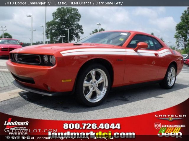 2010 Dodge Challenger R/T Classic in HEMI Orange