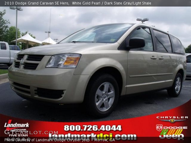 2010 Dodge Grand Caravan SE Hero in White Gold Pearl