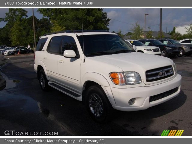 2003 Toyota Sequoia Limited in Natural White