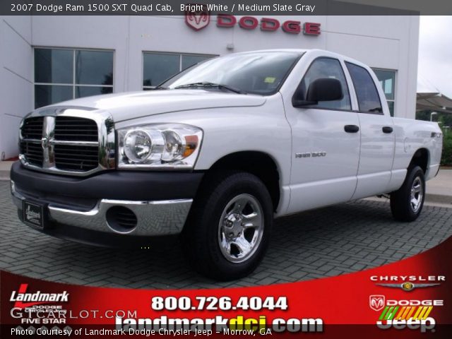 2007 Dodge Ram 1500 SXT Quad Cab in Bright White