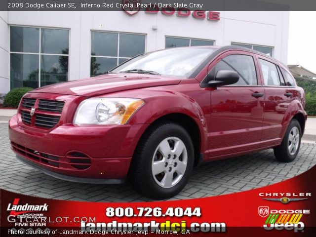 2008 Dodge Caliber SE in Inferno Red Crystal Pearl