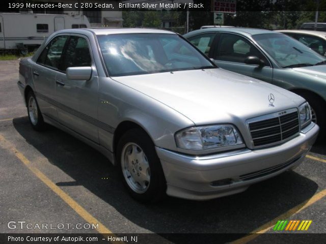 1999 Mercedes-Benz C 280 Sedan in Brilliant Silver Metallic