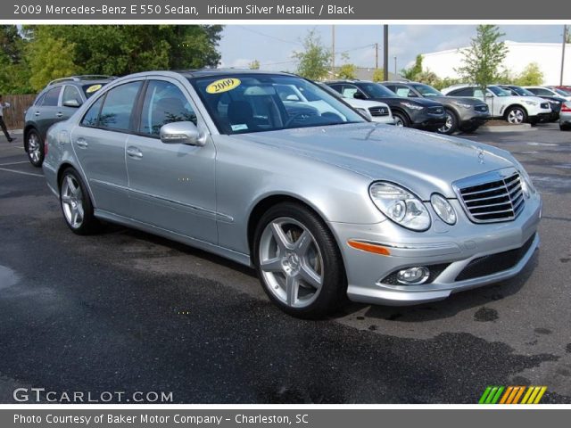 2009 Mercedes-Benz E 550 Sedan in Iridium Silver Metallic