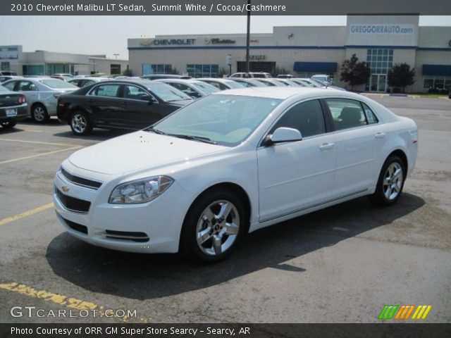 2010 Chevrolet Malibu LT Sedan in Summit White