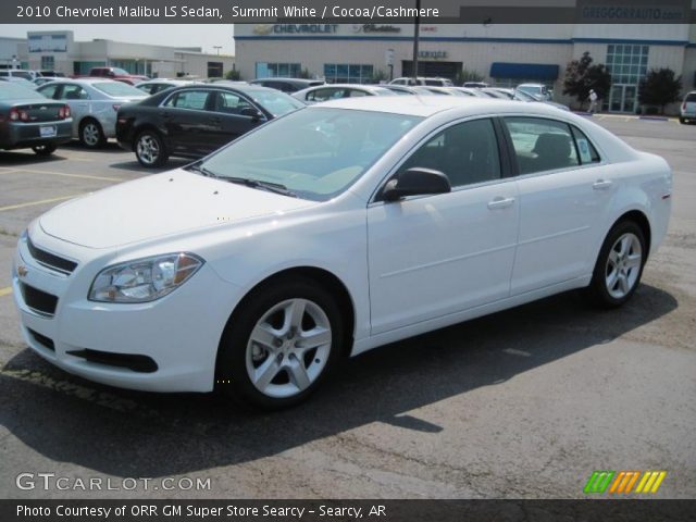 2010 Chevrolet Malibu LS Sedan in Summit White