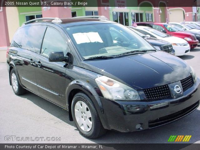 2005 Nissan Quest 3.5 in Galaxy Black