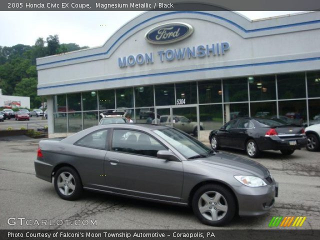 2005 Honda Civic EX Coupe in Magnesium Metallic