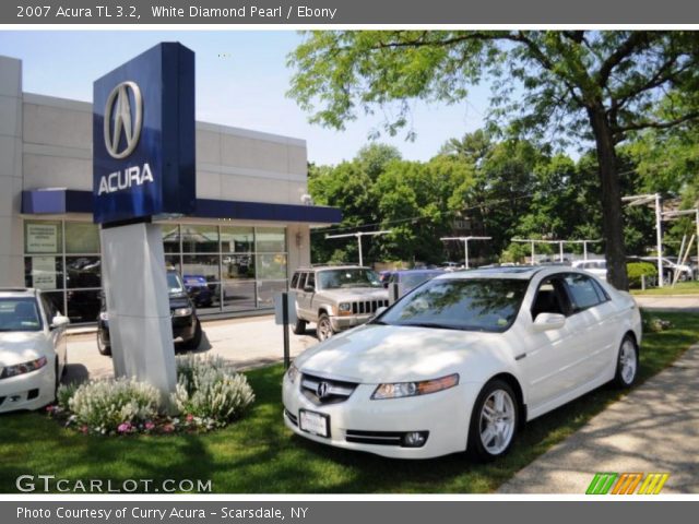 2007 Acura TL 3.2 in White Diamond Pearl