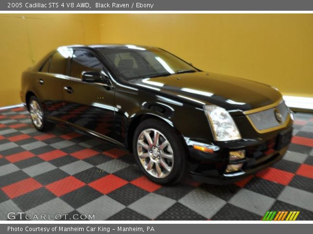 2005 Cadillac STS 4 V8 AWD in Black Raven