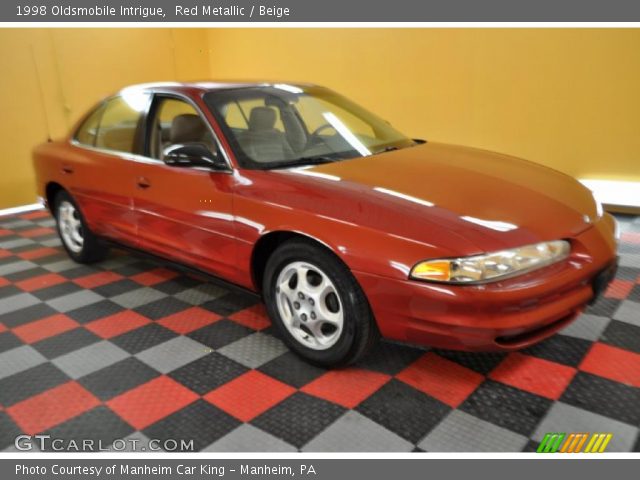 1998 Oldsmobile Intrigue  in Red Metallic