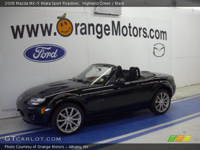 2008 Mazda MX-5 Miata Sport Roadster in Highland Green