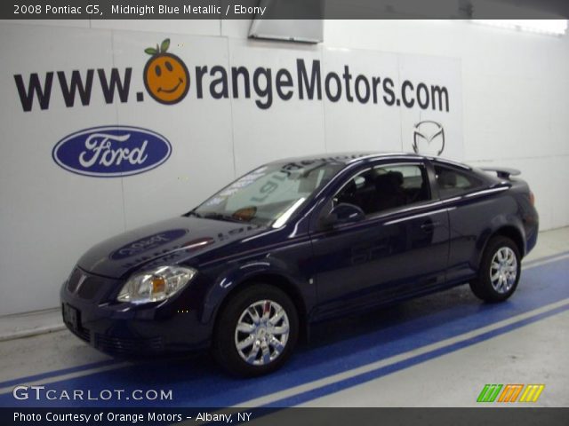 2008 Pontiac G5  in Midnight Blue Metallic