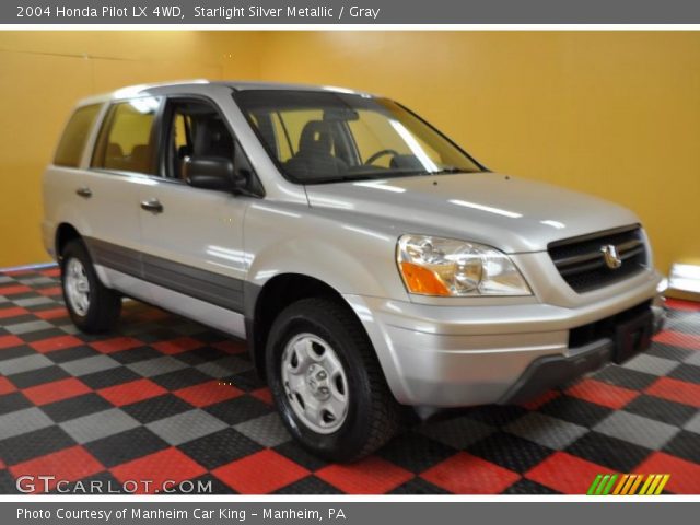 2004 Honda Pilot LX 4WD in Starlight Silver Metallic