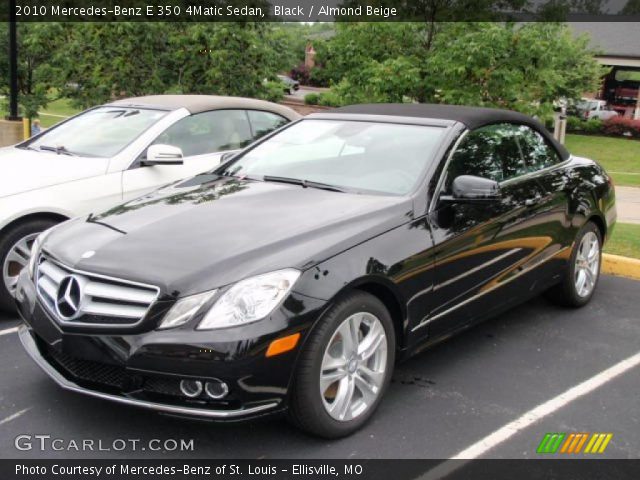 2010 Mercedes-Benz E 350 4Matic Sedan in Black