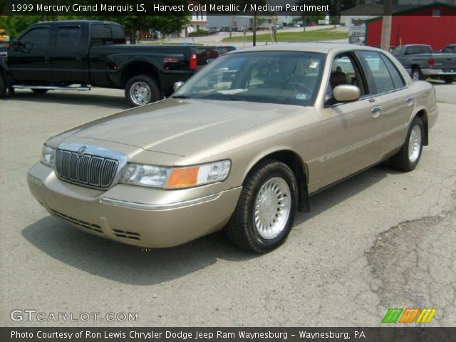 1999 Mercury Grand Marquis LS in Harvest Gold Metallic