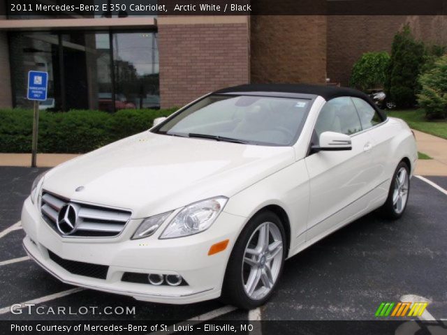 2011 Mercedes-Benz E 350 Cabriolet in Arctic White