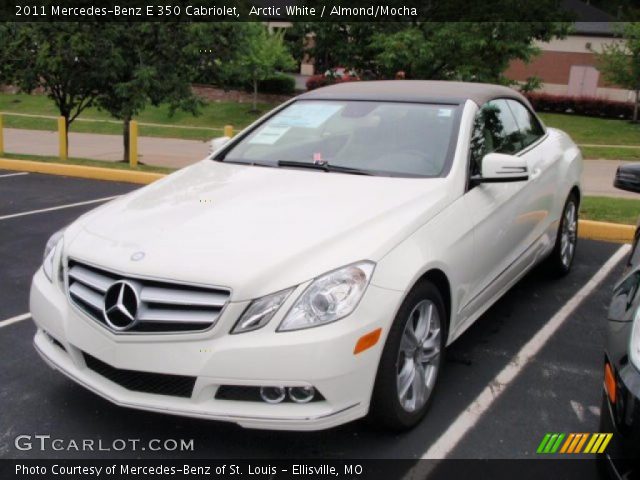2011 Mercedes-Benz E 350 Cabriolet in Arctic White