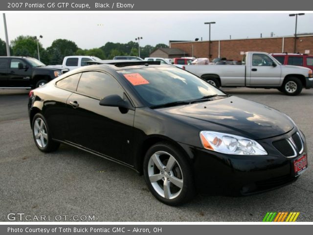 2007 Pontiac G6 GTP Coupe in Black