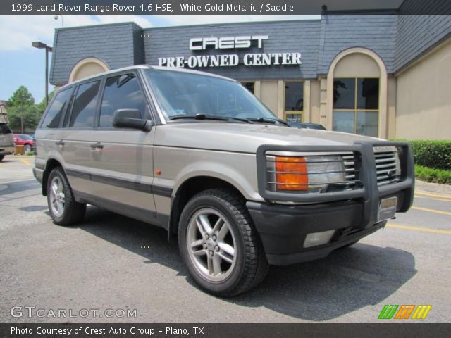 1999 Land Rover Range Rover 4.6 HSE in White Gold Metallic