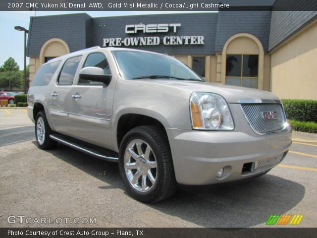 2007 GMC Yukon XL Denali AWD in Gold Mist Metallic